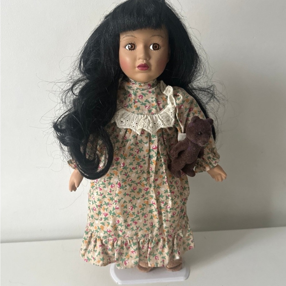90s Porcelain Doll